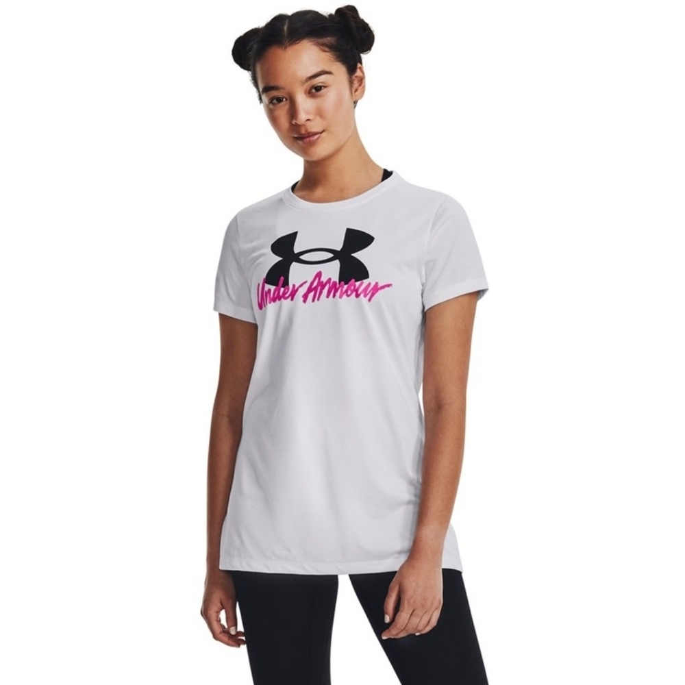 Black Graphic Relaxed T-Shirt with Crew Neck and Short Sleeves